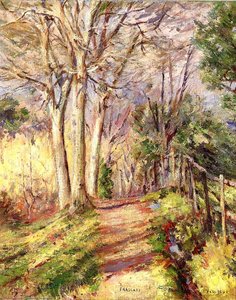 Path In Frascati — Theodore Robinson
