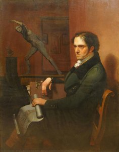 Portrait Of Albert\nchristoph Reindel — Johann Dietrich Carl Kreul, Romantic Realism