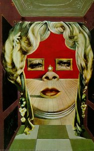 Cara De Mae West Que Puede Usarse Como Un Apartamento — Salvador Dalí, Surrealism