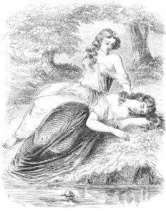 Illustration For George Sand’s Novel Lélia — Maurice Sand