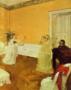 The Rehearsal — Edgar Degas, Impressionism