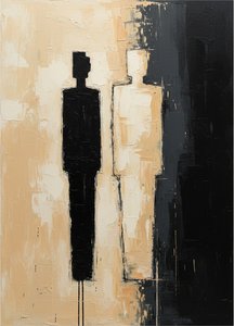 Echoes Of Inversion: A Monochromatic Study In Shadow And Lighted Form — Laurent Fabre