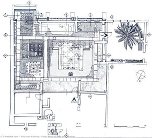 Floor Plan of Villa and Shelter