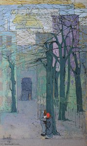 Saturday Bells — Boris Dmitrievich Grigoriev