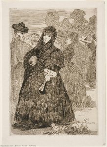 Au Prado — Édouard Manet, Impressionist Painting