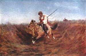 Kurdish Cavalryman — Giorgi (gigo) Ivanes Dze Gabashvili