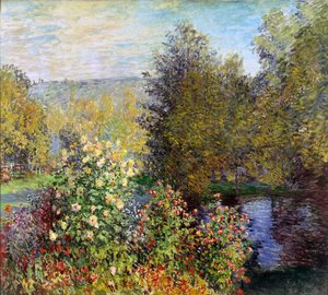The Corner Of The Garden At Montgeron — Claude Monet, Impressionism