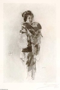 Japanese Girl (the Musmee) — Henry Wolf