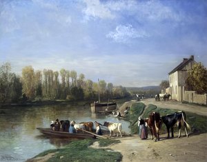 The Ferry Crossing — Constant Troyon