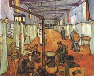 Ward In The Hospital In Arles — Vincent Willem Van Gogh, Post-impressionism