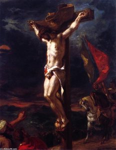 Christ On The Cross — Eugène Delacroix