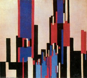 Blue And Red Vertical Planes — František Kupka