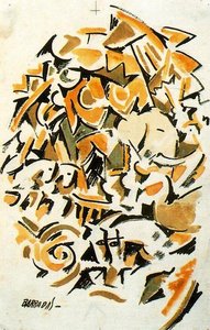 Illustration''the Little Horses'' — Rafael Barradas