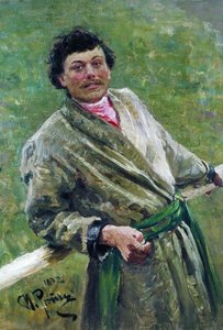 Portrait Of Sidor Shavrov — Ilya Yefimovich Repin