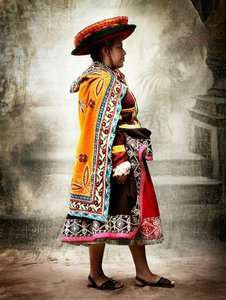 I, Traditional women’s costume, district of Acopía, province of Acomayo, Cusco, Peru 2007