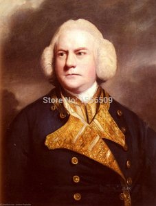 Portrait Of Admiral Thomas Cotes — Sir Joshua Reynolds