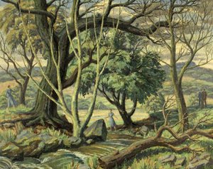 Landscape Composition — Donald Ewart Milner, Impressionism