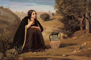 Rebecca — Jean-baptiste-camille Corot