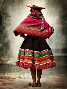 Xii, Traditional Women’s Costume, District Of Quiquijana, Province Of Quispicanchi, Cusco, Peru 2007 — Mario Testino