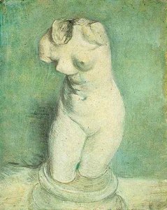 Plaster Statuette Of A Female Torso 5 — Vincent Willem Van Gogh, Post-impressionism