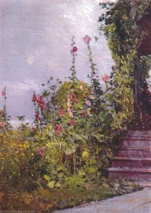 Celia Thaxters Garden, Appledore — Frederick Childe Hassam