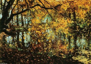 Coesweerd In Laren In The Autumn