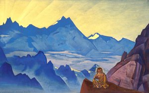 Milarepa, The One Who Harkened — Nicholas Roerich, Symbolism