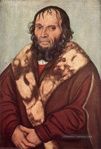 Portrait Of Dr. J. Scheyring — Lucas Cranach The Elder, Northern Renaissance