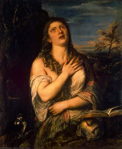 Penitent St Mary Magdalene — Titian, Baroque