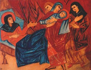 Nativity — Natalia Goncharova
