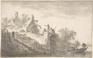 Landscape With Figures 2 — Jan Josephszoon Van Goyen
