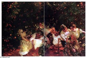 Entre Naranjos — Joaquín Sorolla Y Bastida