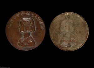 Betty Holter Portrait Medal — Paul Manship, Art Deco