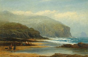 Near Tintagel — R.a Benjamin Williams Leader