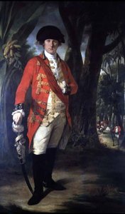 Portrait Of Major-general Horton Briscoe , The Meritorious Officer — Tilly Kettle