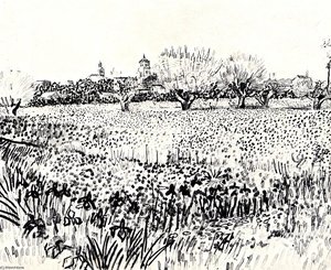 Feld Mit Blumen — Vincent Willem Van Gogh