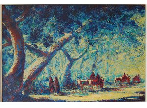 Road View — Adolphe Joseph Thomas Monticelli