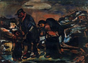 The Fugitives (the Exodus) — Georges Rouault