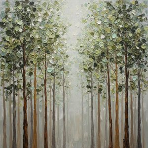 Whispers Of Sage: A Meditative Study In Mist And Sculptural Timber — David Moreau