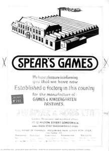 Draft For An Announcement: Factory Opening In Enfield, London — Jacob Wolf Spier And Sons