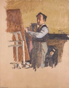 Self Portrait — Edward Morland Lewis
