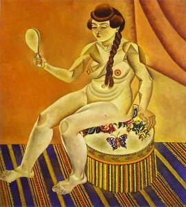 Nude With Mirror — Joan Miró, Surrealism