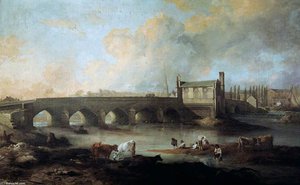 Wakefield Bridge And Chantry Chapel — George Philip Reinagle