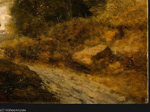 The Forest Of Coubron (detail - ) — Jean-baptiste-camille Corot