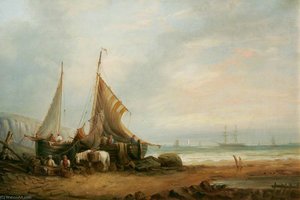 Boats On The Shore — John Moore Of Ipswich