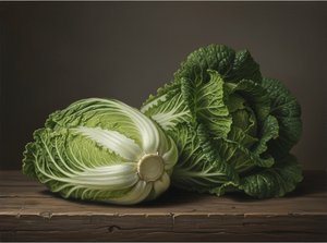 Eternal Verdant Layers: A Monolithic Study Of Organic Form And Chiaroscuro Light — Laurent Renard, Hyperrealism Art