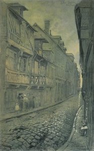 Honfleur, La Rue Gambetta — Fernand Combes