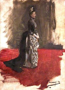 Lady King (sketch) — Sir John Lavery
