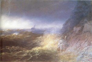 Tempest On The Black Sea — Ivan Konstantinovich Aivazovsky