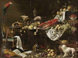 Banquet still life